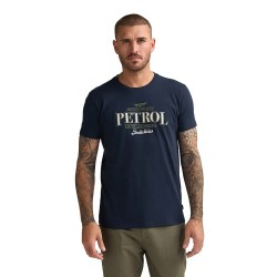 Тениска Petrol industries M-1060-TSR600 short sleeve T-shirt - Blue (Navy Blue) тениска,мъжки,тениски,дамски,тениски,petrol,industries,m,1060,tsr600,short,sleeve,t,shirt,blue,(navy,blue)