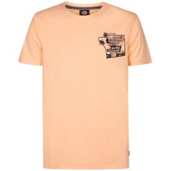 Тениска Petrol industries M-1060-TSR604 short sleeve T-shirt - Orange (Tropical Orange) тениска,мъжки,тениски,дамски,тениски,petrol,industries,m,1060,tsr604,short,sleeve,t,shirt,orange,(tropical,orange)