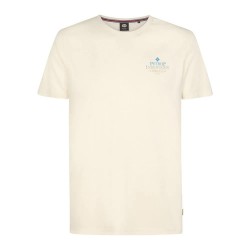 Тениска Petrol industries M-1060-TSR627 short sleeve T-shirt - Beige (Seashell) тениска,мъжки,тениски,дамски,тениски,petrol,industries,m,1060,tsr627,short,sleeve,t,shirt,beige,(seashell)
