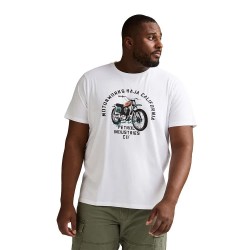 Тениска Petrol industries M-1060-TSR7070 short sleeve T-shirt - White (Bright White) тениска,мъжки,тениски,дамски,тениски,petrol,industries,m,1060,tsr7070,short,sleeve,t,shirt,white,(bright,white)