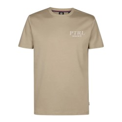 Тениска Petrol industries M-1060-TSR750 short sleeve T-shirt - Beige (Light Tan) тениска,мъжки,тениски,дамски,тениски,petrol,industries,m,1060,tsr750,short,sleeve,t,shirt,beige,(light,tan)
