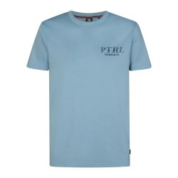 Тениска Petrol industries M-1060-TSR750 short sleeve T-shirt - Blue (Marble Blue) тениска,мъжки,тениски,дамски,тениски,petrol,industries,m,1060,tsr750,short,sleeve,t,shirt,blue,(marble,blue)
