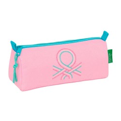 канцеларски,принадлежности,safta,benetton,dolce,21x8x7,cm,pencil,case,pink,(multicolor)