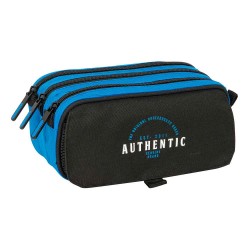 канцеларски,принадлежности,safta,blackfit8,underground,21.5x10x8,cm,triple,pencil,case,blue,(multicolor)