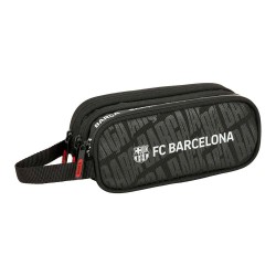 Safta F.CBarcelona 21x8.5x7 cm Triple pencil case - Black (Multicolor) канцеларски,принадлежности,safta,f.cbarcelona,21x8.5x7,cm,triple,pencil,case,black,(multicolor)