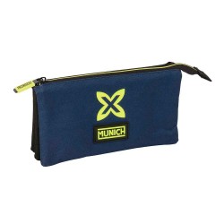 канцеларски,принадлежности,safta,munich,track,22x12x3,cm,triple,pencil,case,blue,(multicolor)