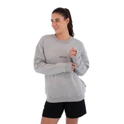 блуза,дамски,блузи,hurley,crew,script,sweatshirt,grey,(heather,grey)