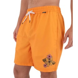 Бански гащета Hurley Volley Flex Tattoo Skull swimming shorts - Orange (Hay Bale) бански,гащета,мъжки,бански,костюми,hurley,volley,flex,tattoo,skull,swimming,shorts,orange,(hay,bale)