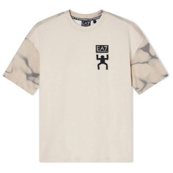 Тениска EA7 EMPORIO ARMANI 7B000283_AF12874 short sleeve T-shirt - Beige (Fog) тениска,мъжки,тениски,дамски,тениски,ea7,emporio,armani,7b000283,af12874,short,sleeve,t,shirt,beige,(fog)