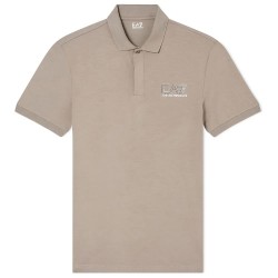 EA7 EMPORIO ARMANI 7M001311_AF10373 short sleeve polo - Beige (Roasted Cashew) дамски,блузи,с,яка,мъжки,блузи,с,яка,ea7,emporio,armani,7m001311,af10373,short,sleeve,polo,beige,(roasted,cashew)