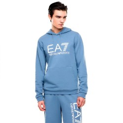Блуза EA7 EMPORIO ARMANI 7M001413_AF22266 sweatshirt - Blue (Blue Horizon) блуза,мъжки,пуловери,ea7,emporio,armani,7m001413,af22266,sweatshirt,blue,(blue,horizon)
