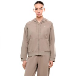 Блуза EA7 EMPORIO ARMANI 7W000458_AF13135 sweatshirt - Beige (Roasted Cashew) блуза,дамски,блузи,ea7,emporio,armani,7w000458,af13135,sweatshirt,beige,(roasted,cashew)