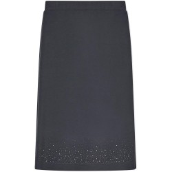 Пола EA7 EMPORIO ARMANI 7W001020_AF24375 skirt - Black (Gray Pinstripe) пола,дамски,поли,и,рокли,ea7,emporio,armani,7w001020,af24375,skirt,black,(gray,pinstripe)