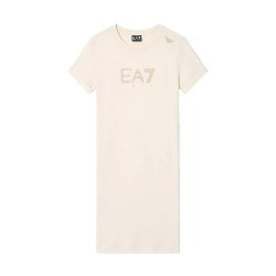 рокля,дамски,поли,и,рокли,ea7,emporio,armani,evolution,short,sleeve,dress,beige,(fog)