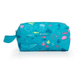Несесер Gabol Acqua wash bag - Blue (Turquesa) несесер,тоалетни,принадлежности,gabol,acqua,wash,bag,blue,(turquesa)