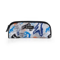 канцеларски,принадлежности,gabol,freedom,double,pocket,pencil,case,white,(gris)