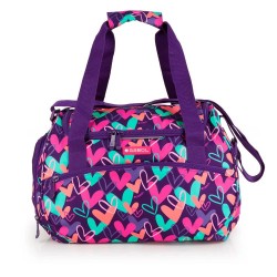 Gabol Glam-Triple Pocket With Handle pencil case - Purple (Rosa) ученически,принадлежности,gabol,glam,triple,pocket,with,handle,pencil,case,purple,(rosa)