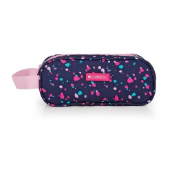 канцеларски,принадлежности,gabol,party,triple,pocket,pencil,case,blue,(azul,marino,marino)