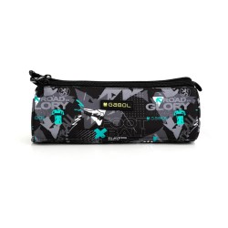 канцеларски,принадлежности,gabol,score,triple,pocket,pencil,case,black,(negro)