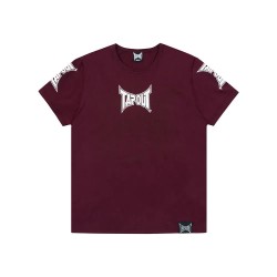 Тениска Tapout Yolano short sleeve T-shirt - Purple (Oxblood / Off-White) тениска,мъжки,тениски,дамски,тениски,tapout,yolano,short,sleeve,t,shirt,purple,(oxblood,off,white)