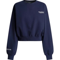 блуза,дамски,блузи,red,bull,racing,reflect,logo,crew,sweatshirt,blue,(navy)