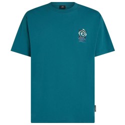 Тениска O´neill Chest Print short sleeve T-shirt - Blue (Botanical Heat) тениска,мъжки,тениски,дамски,тениски,o´neill,chest,print,short,sleeve,t,shirt,blue,(botanical,heat)