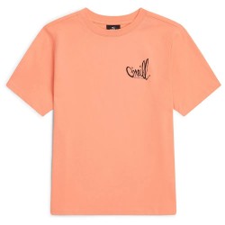 Тениска O´neill Chest Print short sleeve T-shirt - Orange (Funky Peach) тениска,мъжки,тениски,дамски,тениски,o´neill,chest,print,short,sleeve,t,shirt,orange,(funky,peach)