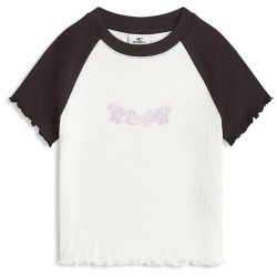 Тениска O´neill Color Block Rib short sleeve T-shirt - White (Snow White Colour Block) тениска,мъжки,тениски,дамски,тениски,o´neill,color,block,rib,short,sleeve,t,shirt,white,(snow,white,colour,block)