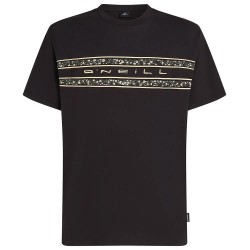 тениска,мъжки,тениски,дамски,тениски,o´neill,flower,stripe,short,sleeve,t,shirt,black,(black,out)