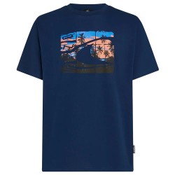 Тениска O´neill Gradient short sleeve T-shirt - Blue (English Evening) тениска,мъжки,тениски,дамски,тениски,o´neill,gradient,short,sleeve,t,shirt,blue,(english,evening)