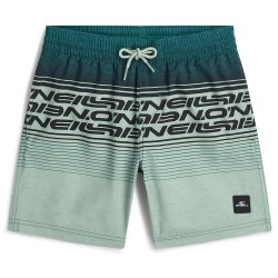 Бански гащета O´neill Logo Stripe swimming shorts - Blue (Green Heritage) бански,гащета,детски,бански,костюми,o´neill,logo,stripe,swimming,shorts,blue,(green,heritage)