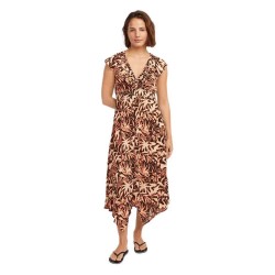 Рокля O´neill Must-Have sleeveless long dress - Brown (Black Brazillian Sun) рокля,дамски,поли,и,рокли,o´neill,must,have,sleeveless,long,dress,brown,(black,brazillian,sun)