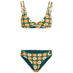 O´neill O´Riginals bikini - Green (Green Retro Flower) дамски,бански,костюми,o´neill,o´riginals,bikini,green,(green,retro,flower)