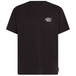 Тениска O´neill Retro Back Print short sleeve T-shirt - Black (Black Out) тениска,мъжки,тениски,дамски,тениски,o´neill,retro,back,print,short,sleeve,t,shirt,black,(black,out)