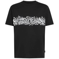 тениска,мъжки,тениски,дамски,тениски,o´neill,uni,flower,short,sleeve,t,shirt,black,(black,out)