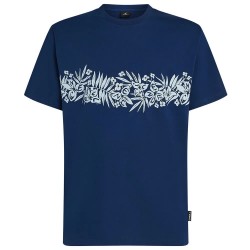 тениска,мъжки,тениски,дамски,тениски,o´neill,uni,flower,short,sleeve,t,shirt,blue,(english,evening)