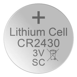 батерии,xcell,145593,cr2430,button,battery,clear,(silver)