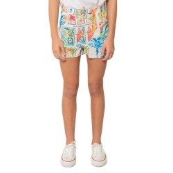 Къси панталони Deeluxe Holiday shorts - White (Multico) къси,панталони,мъжки,панталони,дамски,панталони,deeluxe,holiday,shorts,white,(multico)