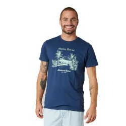 Тениска Deeluxe Jungle short sleeve T-shirt - Blue (Navy) тениска,мъжки,тениски,дамски,тениски,deeluxe,jungle,short,sleeve,t,shirt,blue,(navy)
