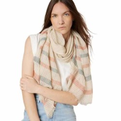 Шал Deeluxe Melodia scarf - Beige (Ivory) шал,ръкавици,шапки,и,шалове,deeluxe,melodia,scarf,beige,(ivory)