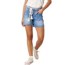 Къси панталони Deeluxe Mina denim shorts - Blue (Light Stone Used) къси,панталони,мъжки,панталони,дамски,панталони,deeluxe,mina,denim,shorts,blue,(light,stone,used)
