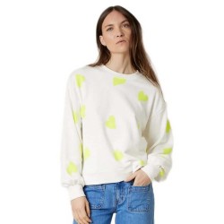блуза,дамски,блузи,deeluxe,mitsie,sweatshirt,white,(neon,yellow)