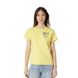 Тениска Deeluxe Palmy short sleeve T-shirt - Yellow (Yellow) тениска,мъжки,тениски,дамски,тениски,deeluxe,palmy,short,sleeve,t,shirt,yellow,(yellow)