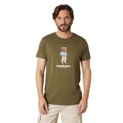 Тениска Deeluxe Richbear short sleeve T-shirt - Green (Khaki) тениска,мъжки,тениски,дамски,тениски,deeluxe,richbear,short,sleeve,t,shirt,green,(khaki)