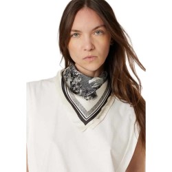 Deeluxe Romy handkerchief - Beige (Black) ръкавици,шапки,и,шалове,deeluxe,romy,handkerchief,beige,(black)