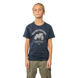 Тениска Deeluxe Rules short sleeve T-shirt - Blue (Navy) тениска,мъжки,тениски,дамски,тениски,deeluxe,rules,short,sleeve,t,shirt,blue,(navy)