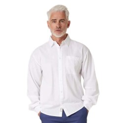 Риза с дълъг ръкав Deeluxe Solemio long sleeve shirt - White (White) риза,с,дълъг,ръкав,дамски,ризи,мъжки,ризи,deeluxe,solemio,long,sleeve,shirt,white,(white)