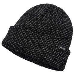 Шапка Forvert Vail Reflective beanie - Black (Black) шапка,всички,шапки,forvert,vail,reflective,beanie,black,(black)