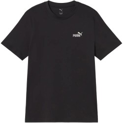Тениска Puma Ess 2 Color Small Logo short sleeve T-shirt - Black (Black / White) тениска,мъжки,тениски,дамски,тениски,puma,ess,2,color,small,logo,short,sleeve,t,shirt,black,(black,white)