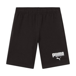Къси панталони Puma Ess Graphic sweat shorts - Black (Black) къси,панталони,мъжки,панталони,дамски,панталони,puma,ess,graphic,sweat,shorts,black,(black)
